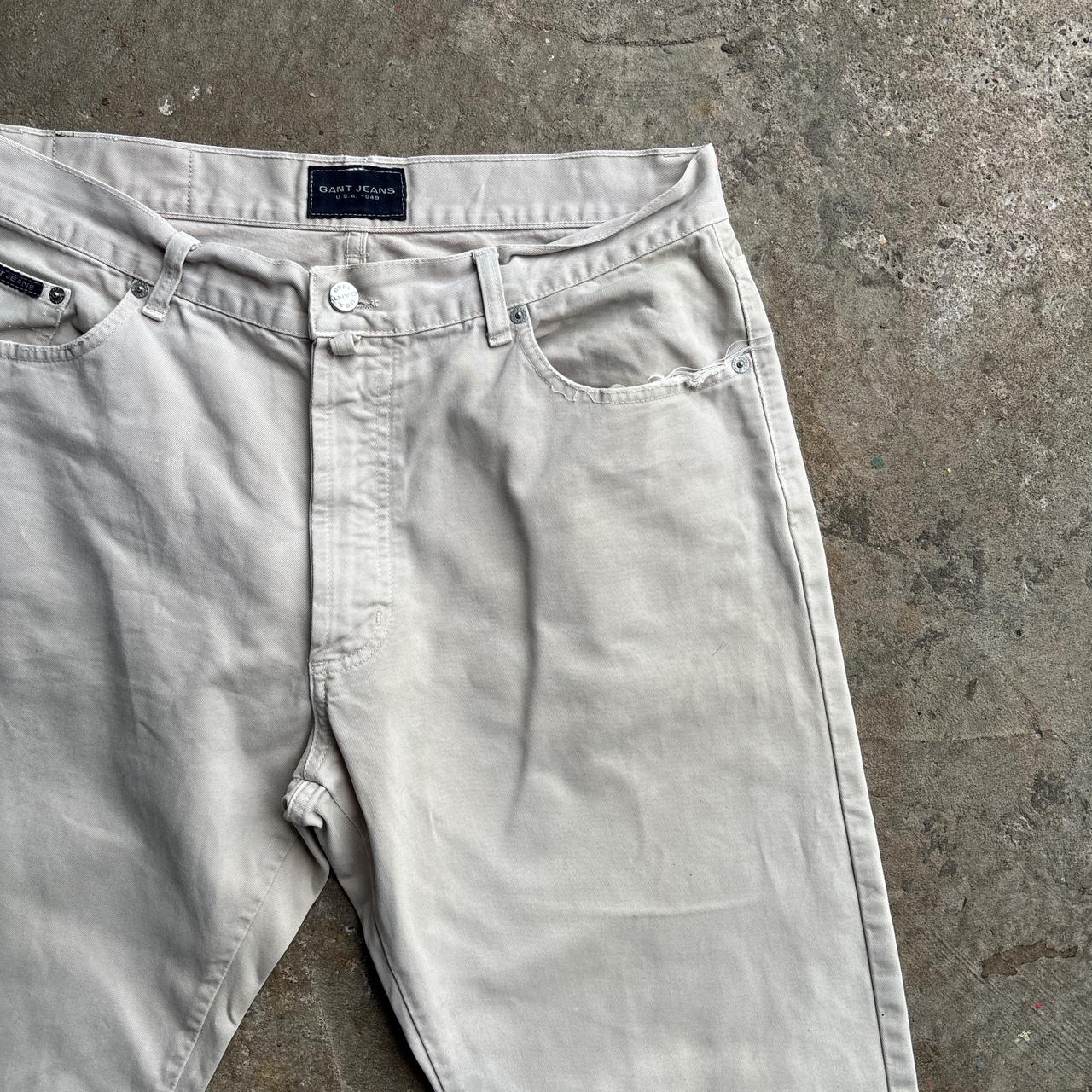 Beige ‘GANT Jeans’ Trousers