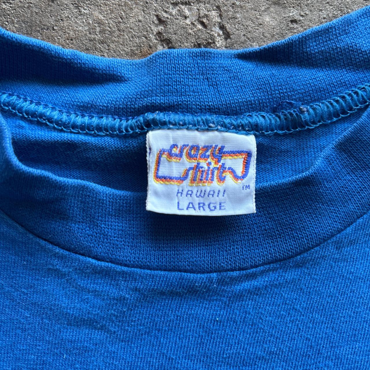 Vintage Blue ‘Napa Valley’ Graphic Single Stitch T-Shirt