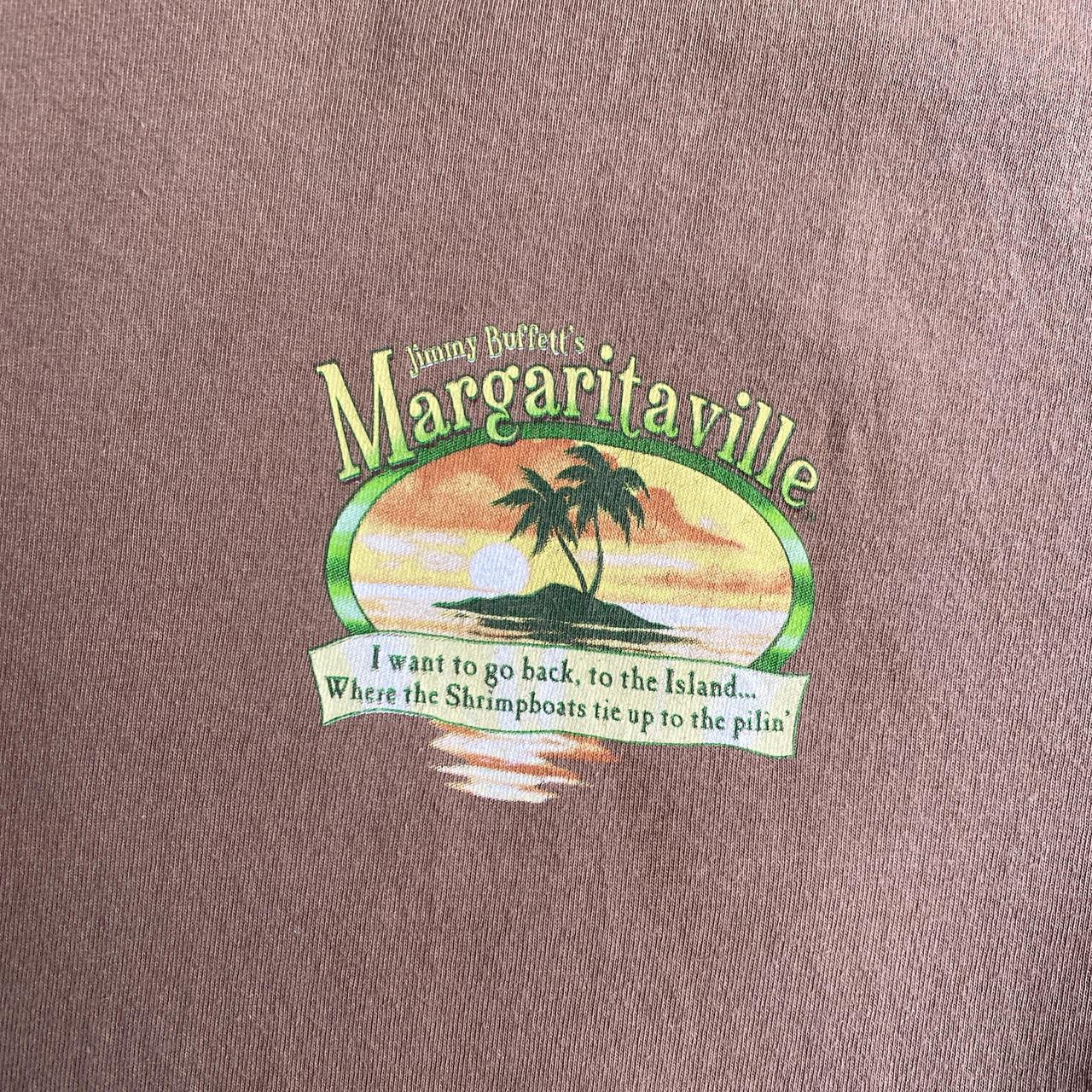 Brown Margaritaville Graphic Bar T-Shirt - L