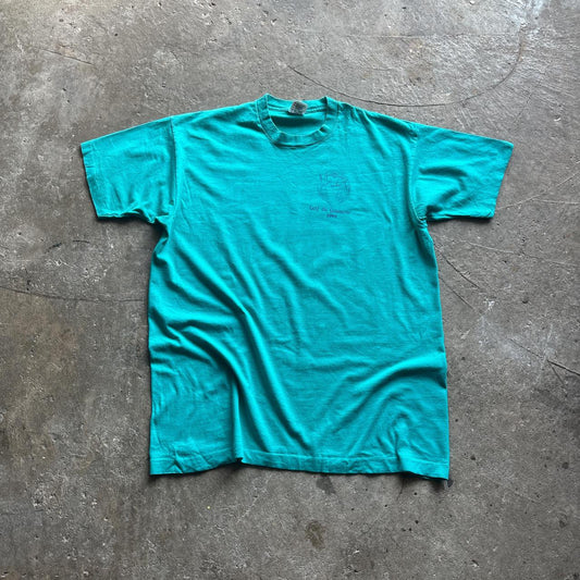 Turquoise Vintage Single Stitch Graphic T-Shirt
