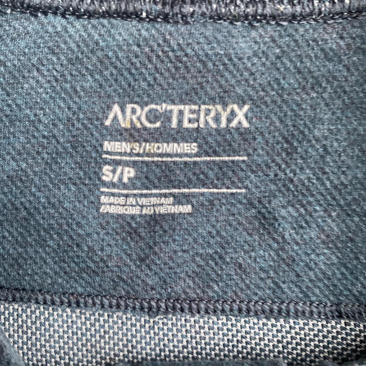 Grey/Blue Arc’teryx Long-Sleeve T-Shirt