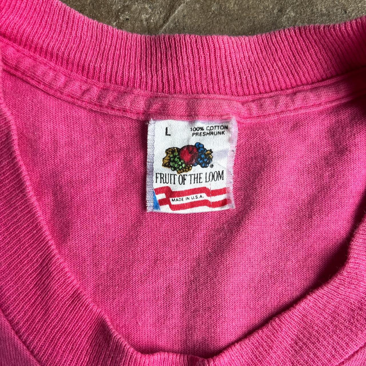 Vintage Pink Single Stitch Disney T-Shirt