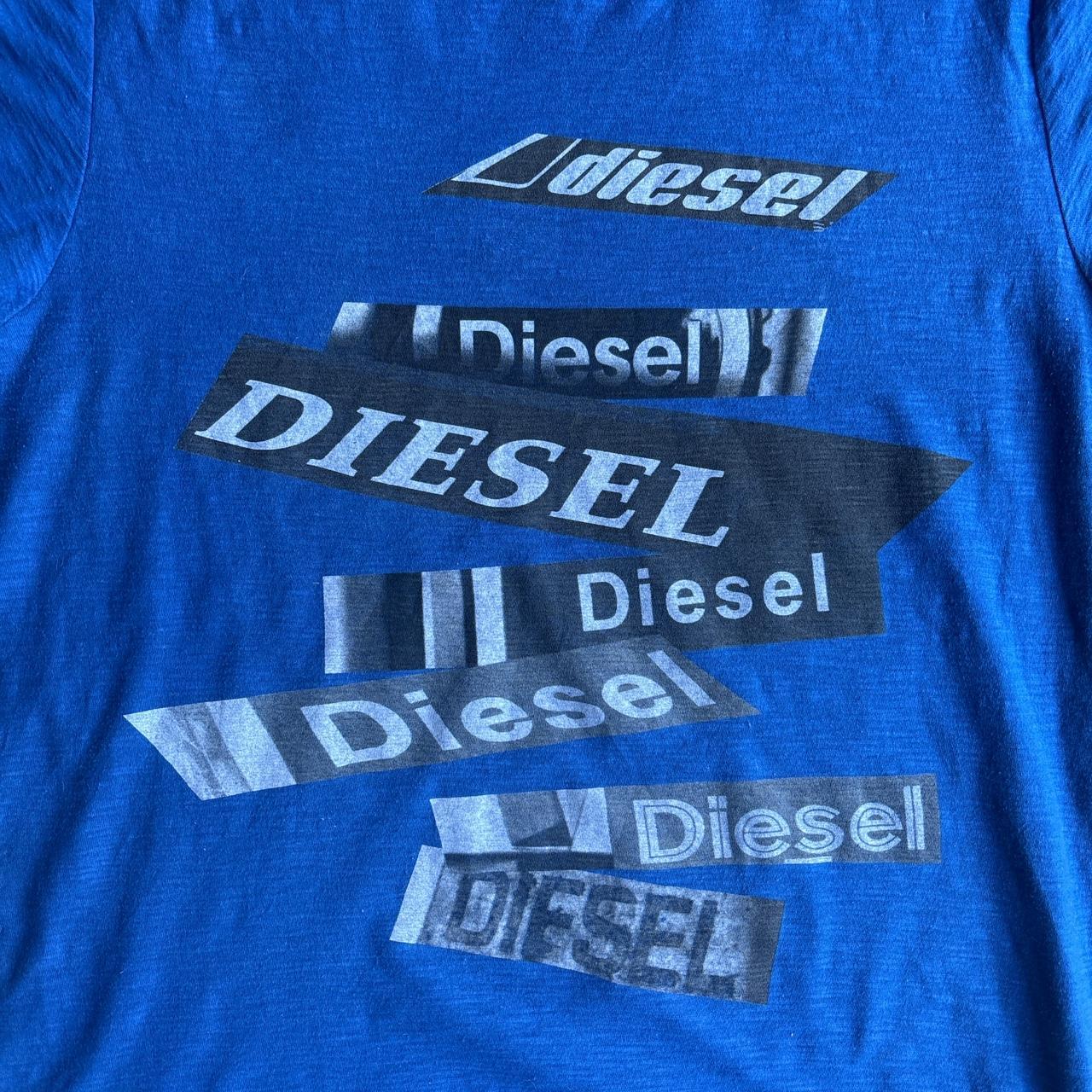 Blue Diesel Graphic T-Shirt