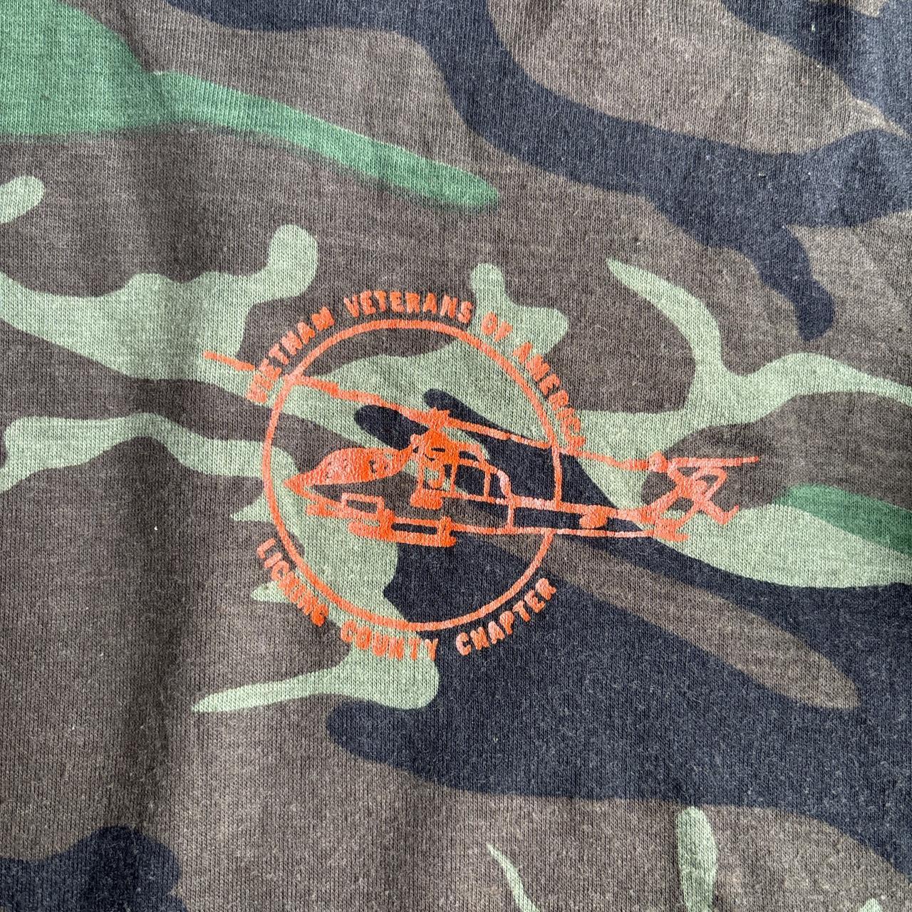 Green Camouflage Long-Sleeve T-Shirt