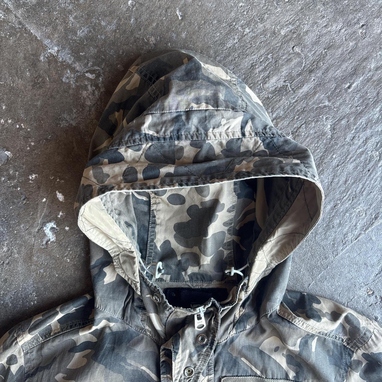 Camouflage G-STAR RAW Parka Jacket