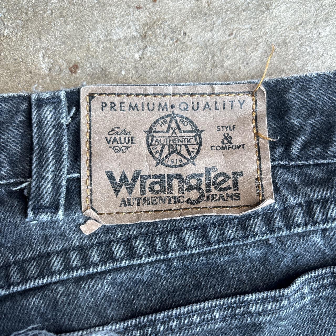 Dark Denim Wrangler Jean Shorts