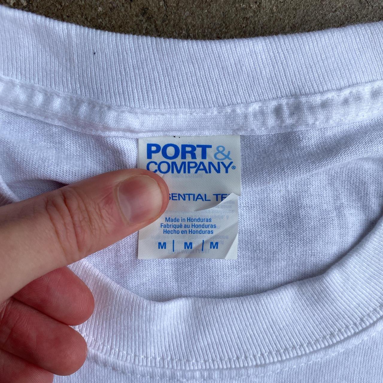 Vintage White Graphic ‘Pub Crawl’ T-Shirt - M