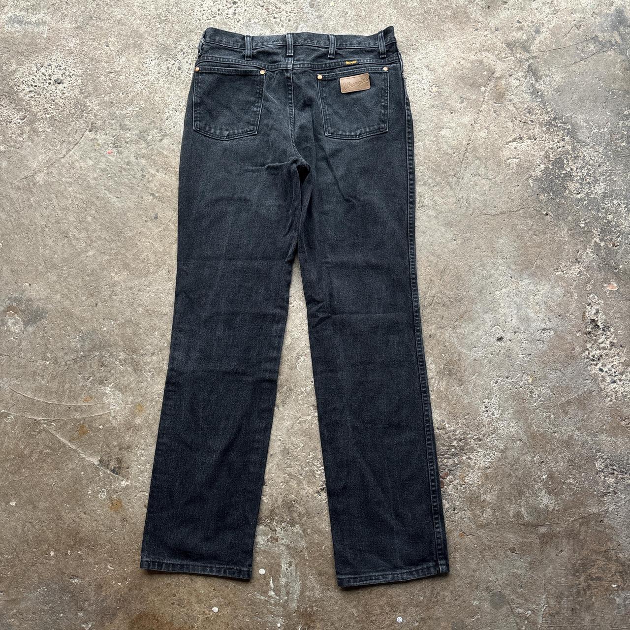 Black Wrangler jeans