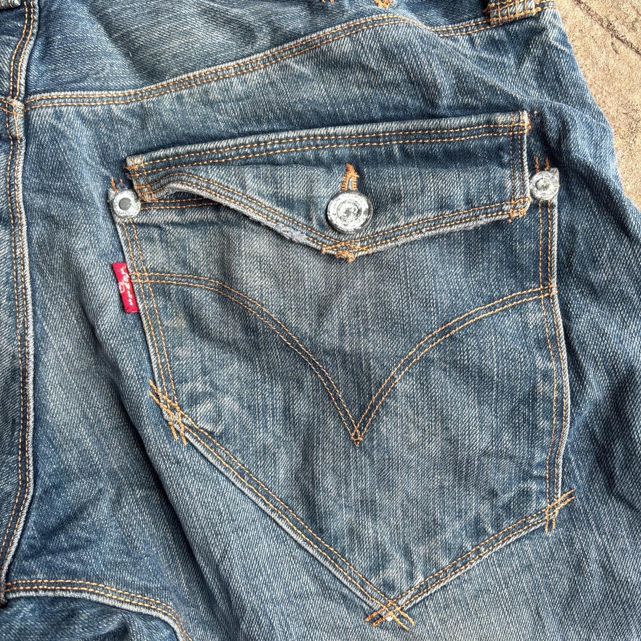 Blue Levi’s Shorts w/ Insane Detailing