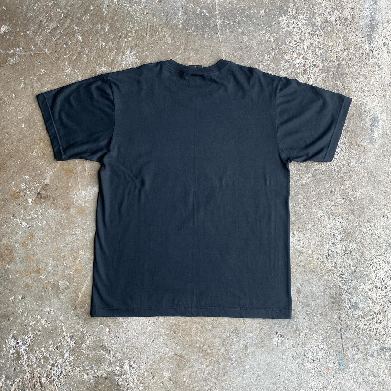Black Vintage Manchester United Graphic Champions T-Shirt - L