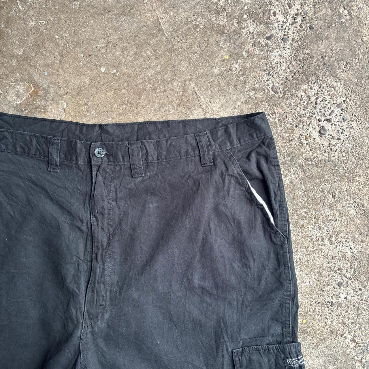 Black Wrangler Cargo Pants