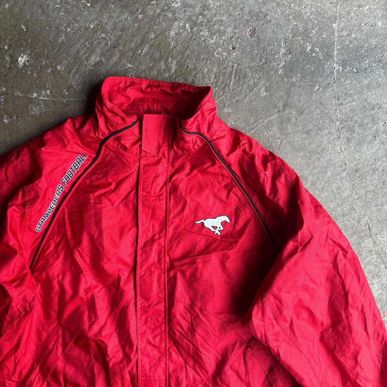 Red Stampeders Football Reebok Full-Zip Jacket - 2XL