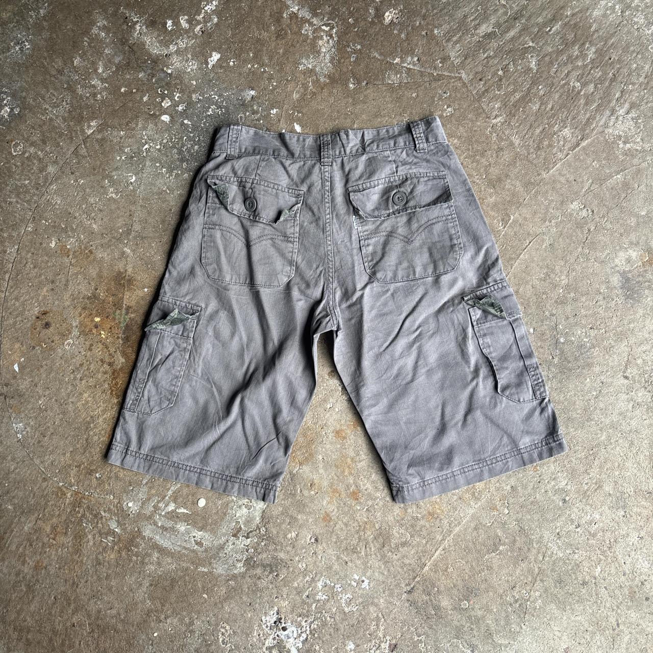 Grey Cotton Levi’s Cargo Shorts