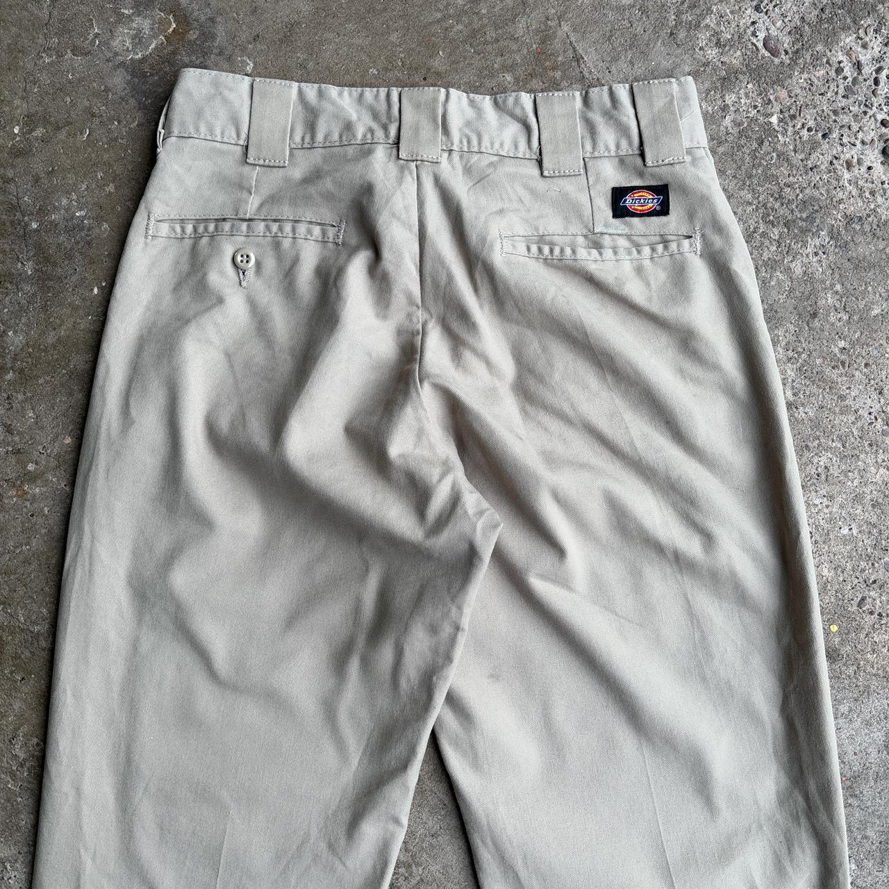 Cream Dickies Flex trousers