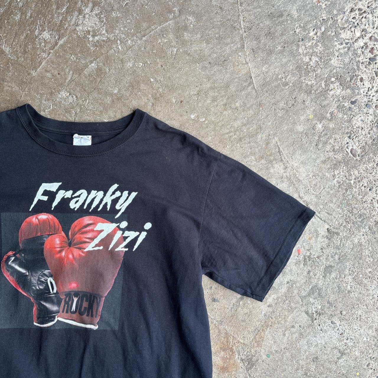 Black Graphic Rocky T-Shirt