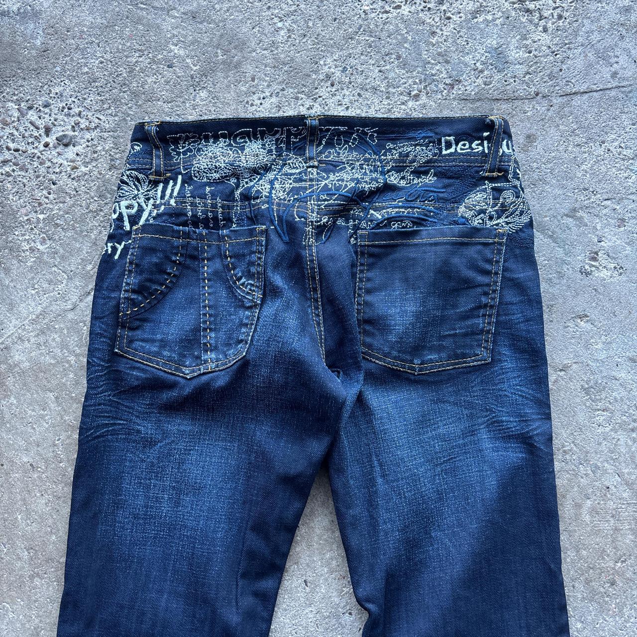Y2K Desigual Slim Fit Jeans - Size 10