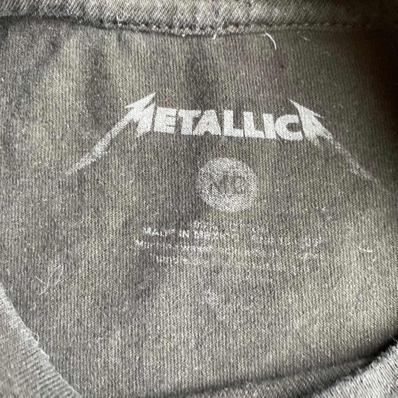 Black Metallica Graphic Band T-Shirt - M