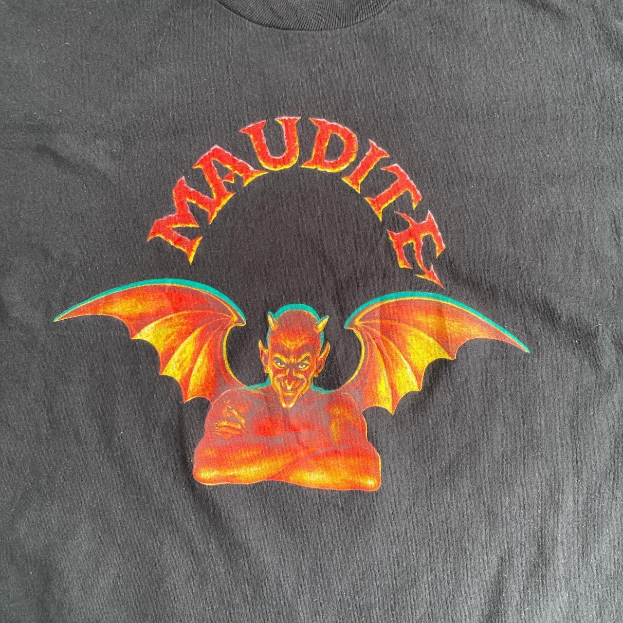 Black ‘Maudite’ Quebec Beer T-Shirt