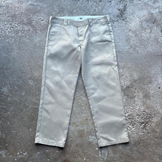Tan Dickies Slim Straight skater trousers - W38