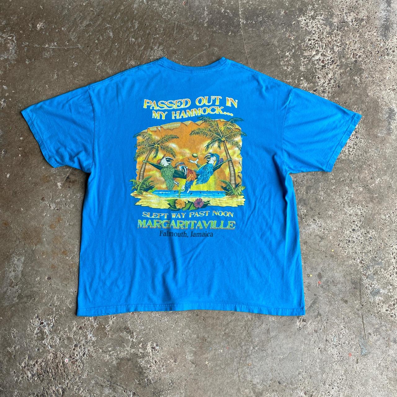Blue Margaritaville Graphic T-Shirt - 2XL