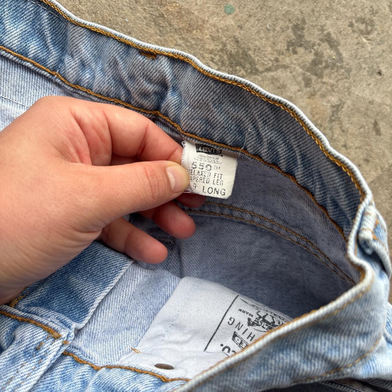 Vintage Light blue Levi’s denim short shorts