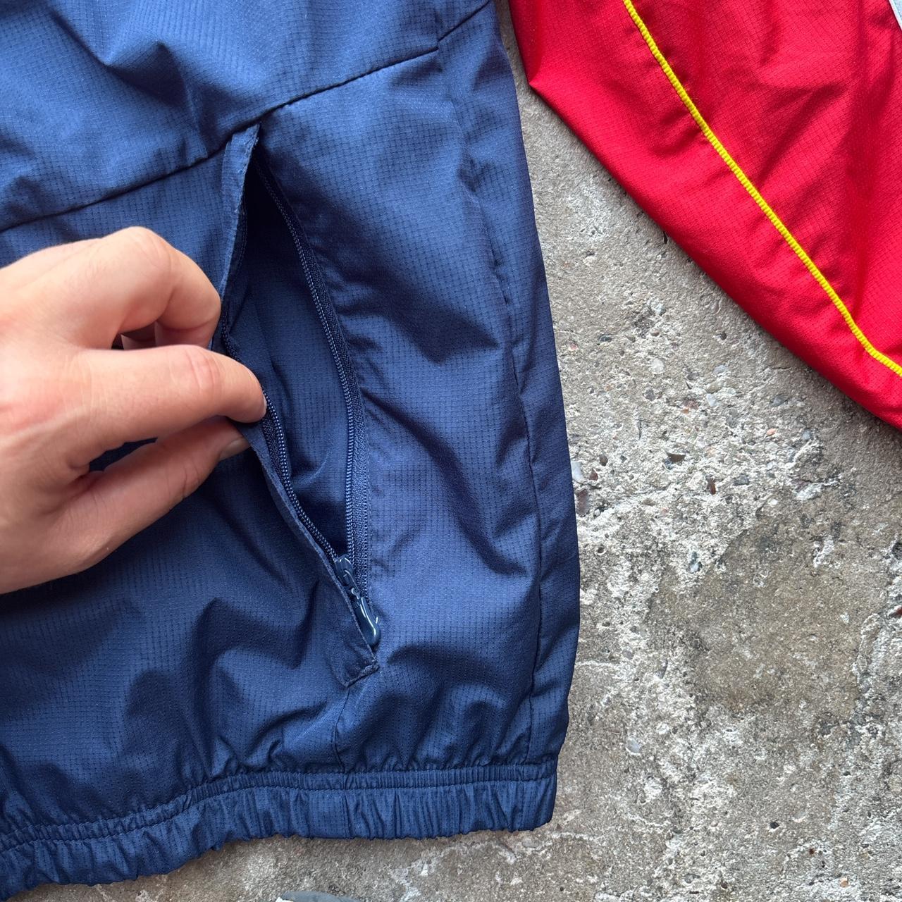 Navy and red Munster Rugby Adidas Jacket - L
