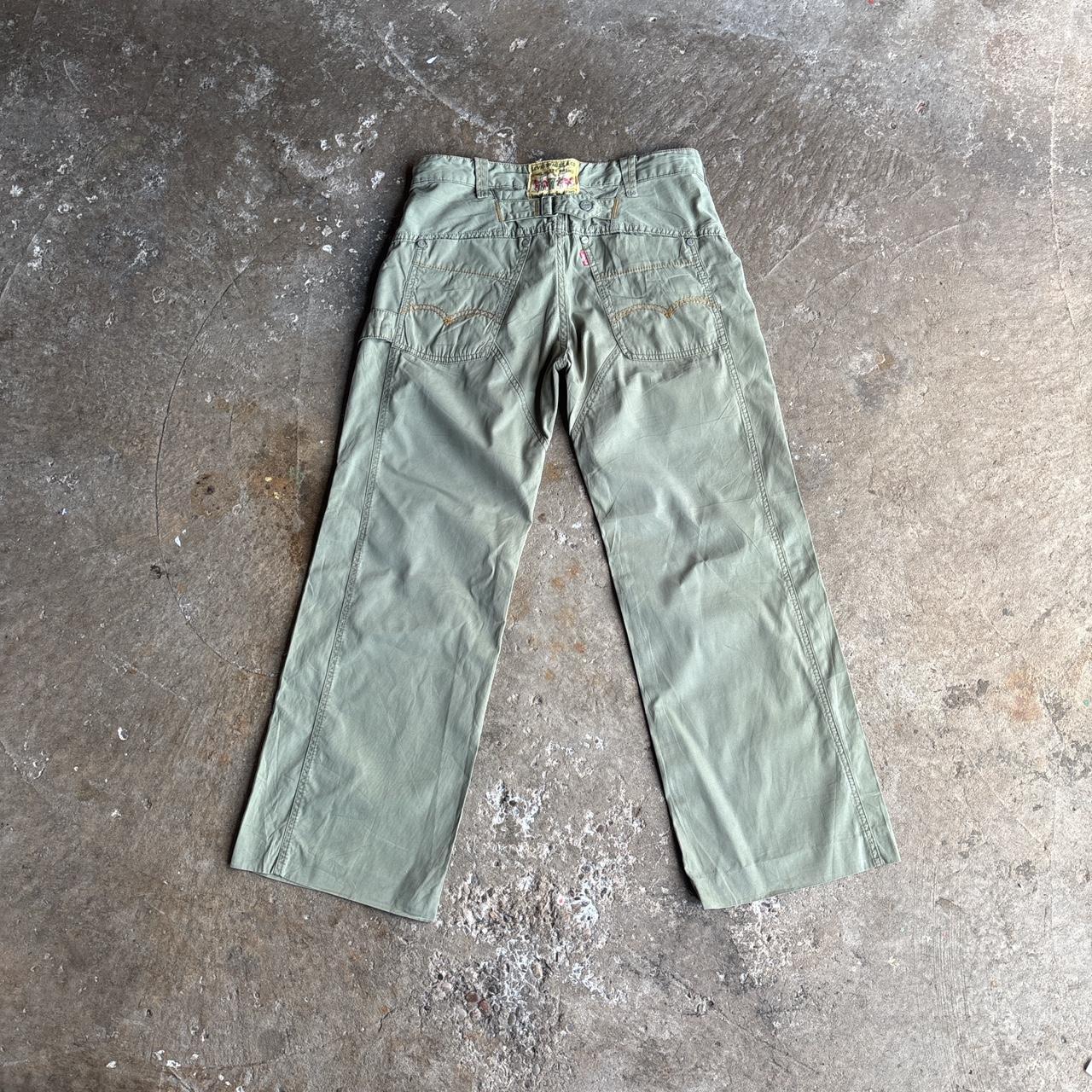 Khaki Levi's 100% Cotton Trousers