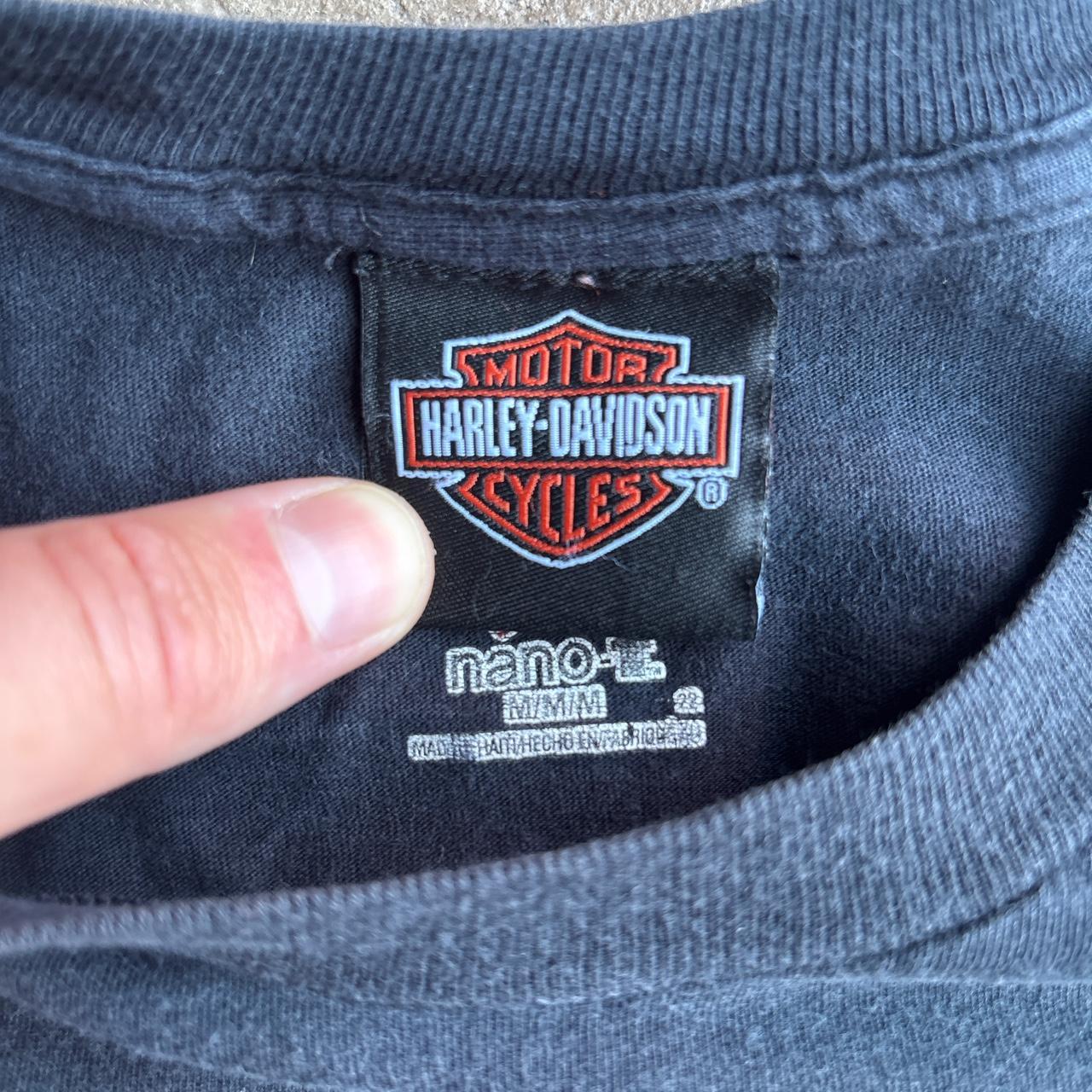 Black Harley Davidson Graphic T-Shirt