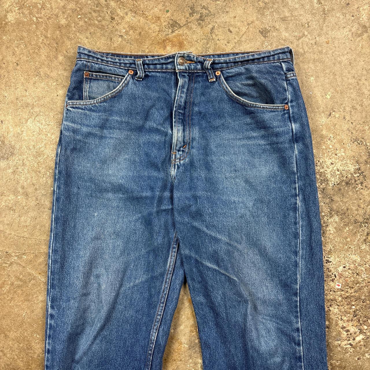Blue denim Levi’s 510 jeans