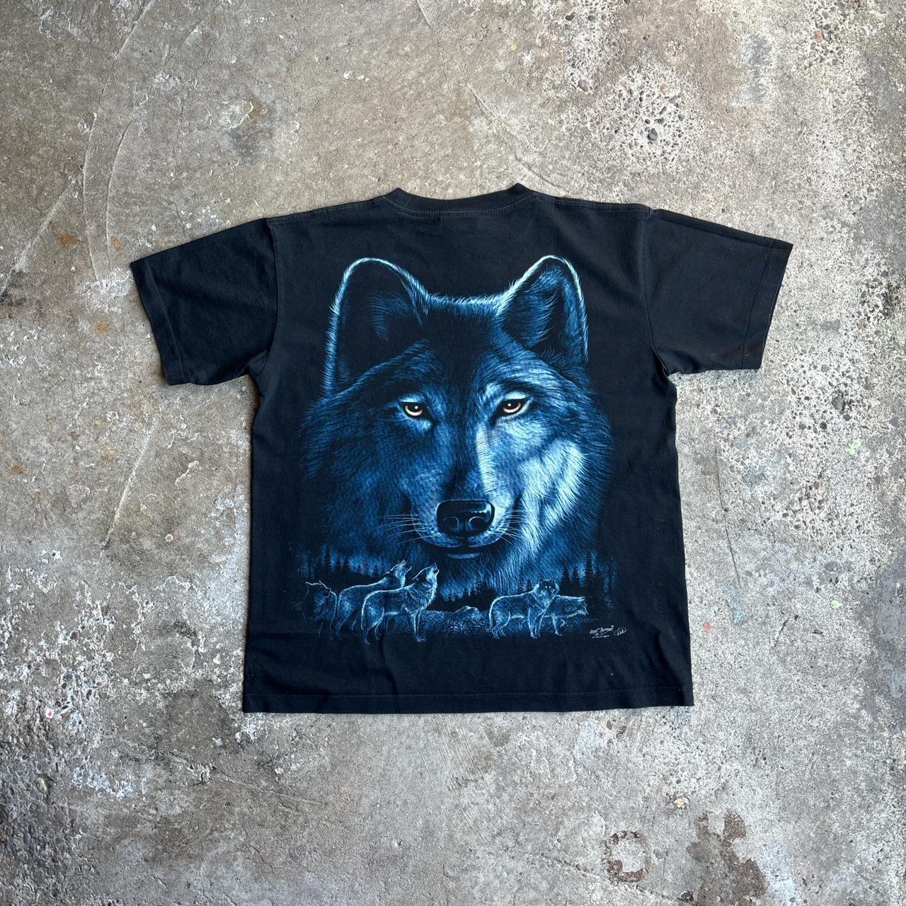 Black Wolf Graphic T-Shirt