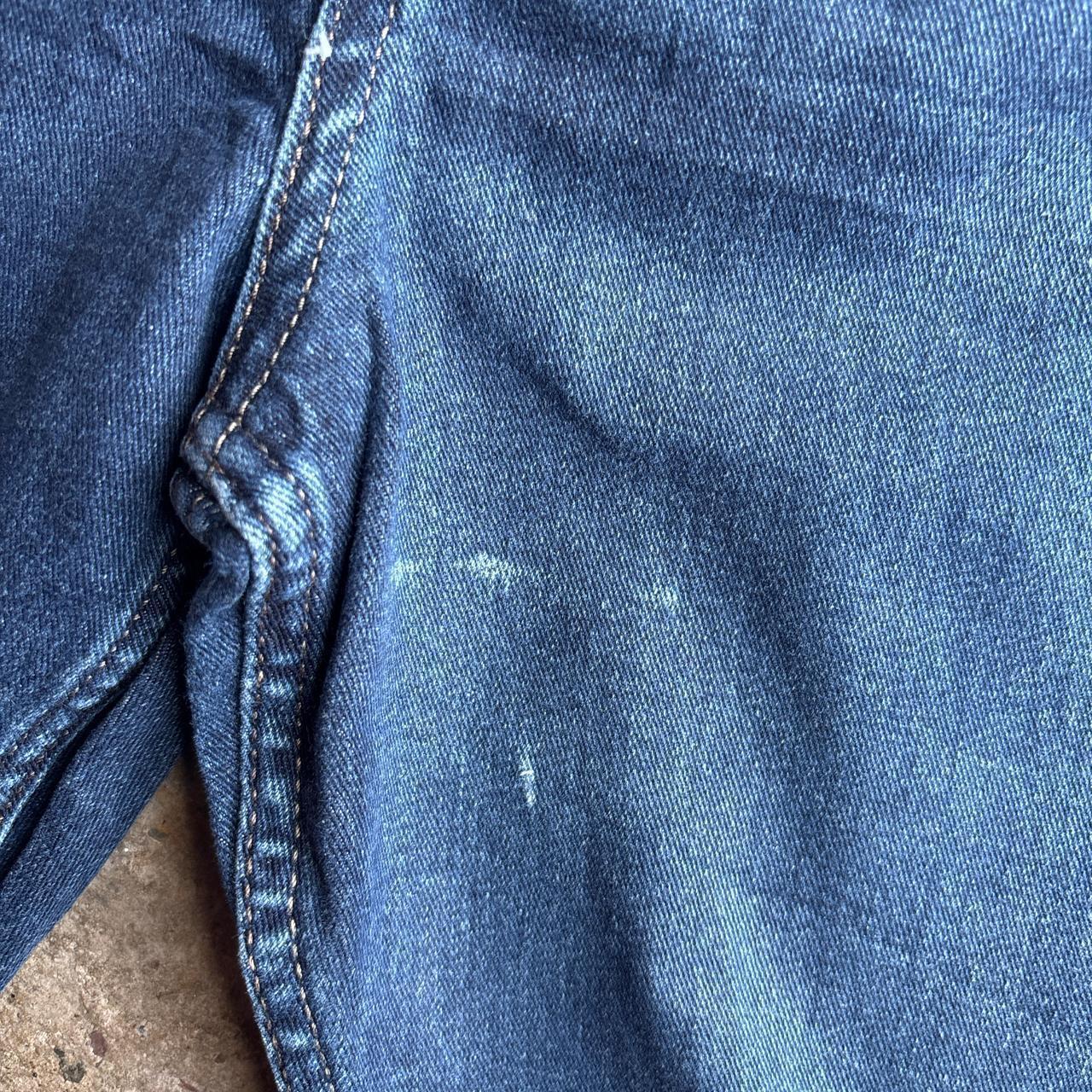 Blue Denim Wrangler Ripped Shorts