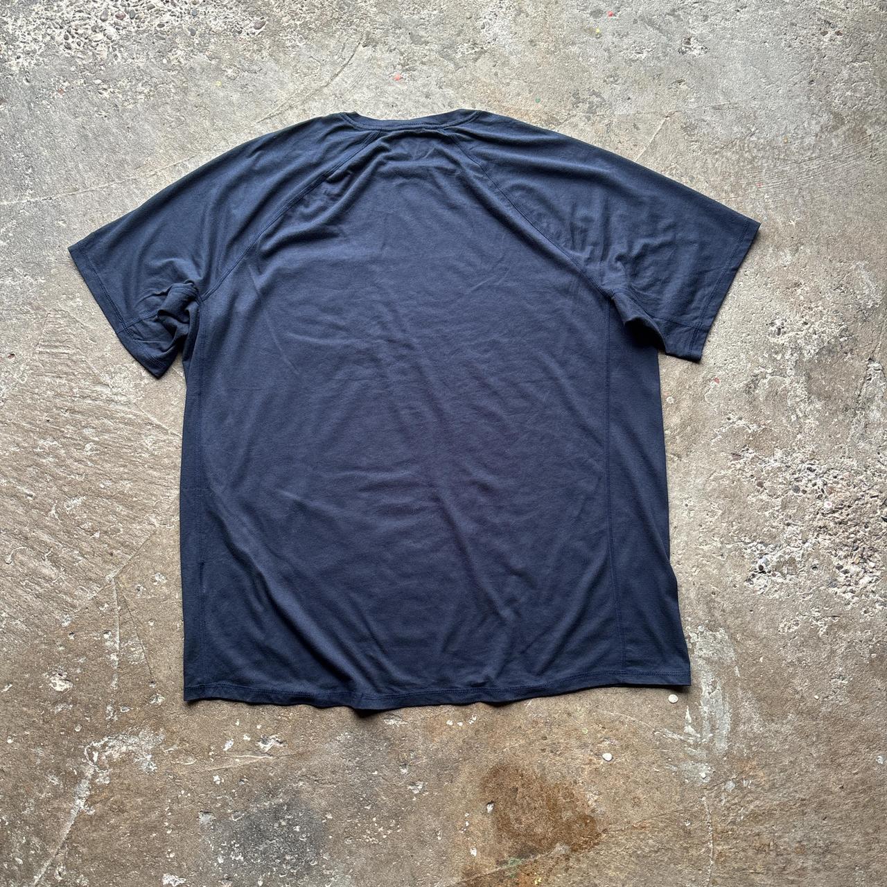 Navy Carhartt Force t-shirt with company logo - XL