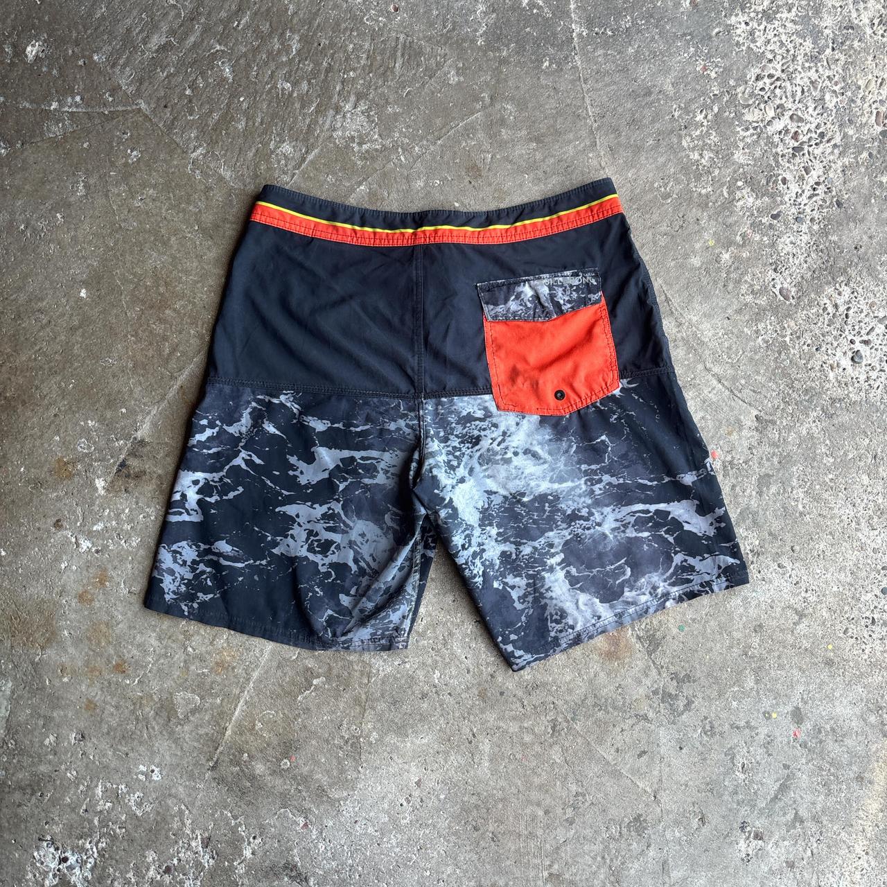 Black & Grey Graphic Billabong Board Shorts