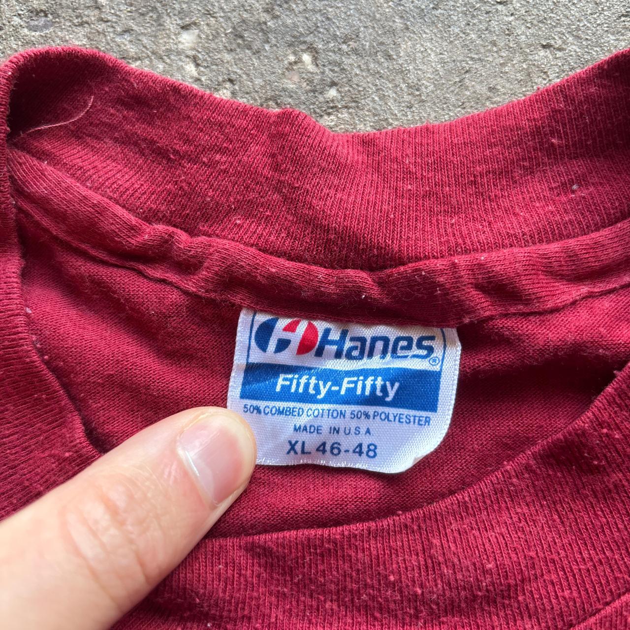 Vintage Red Single Stitch Graphic T-Shirt