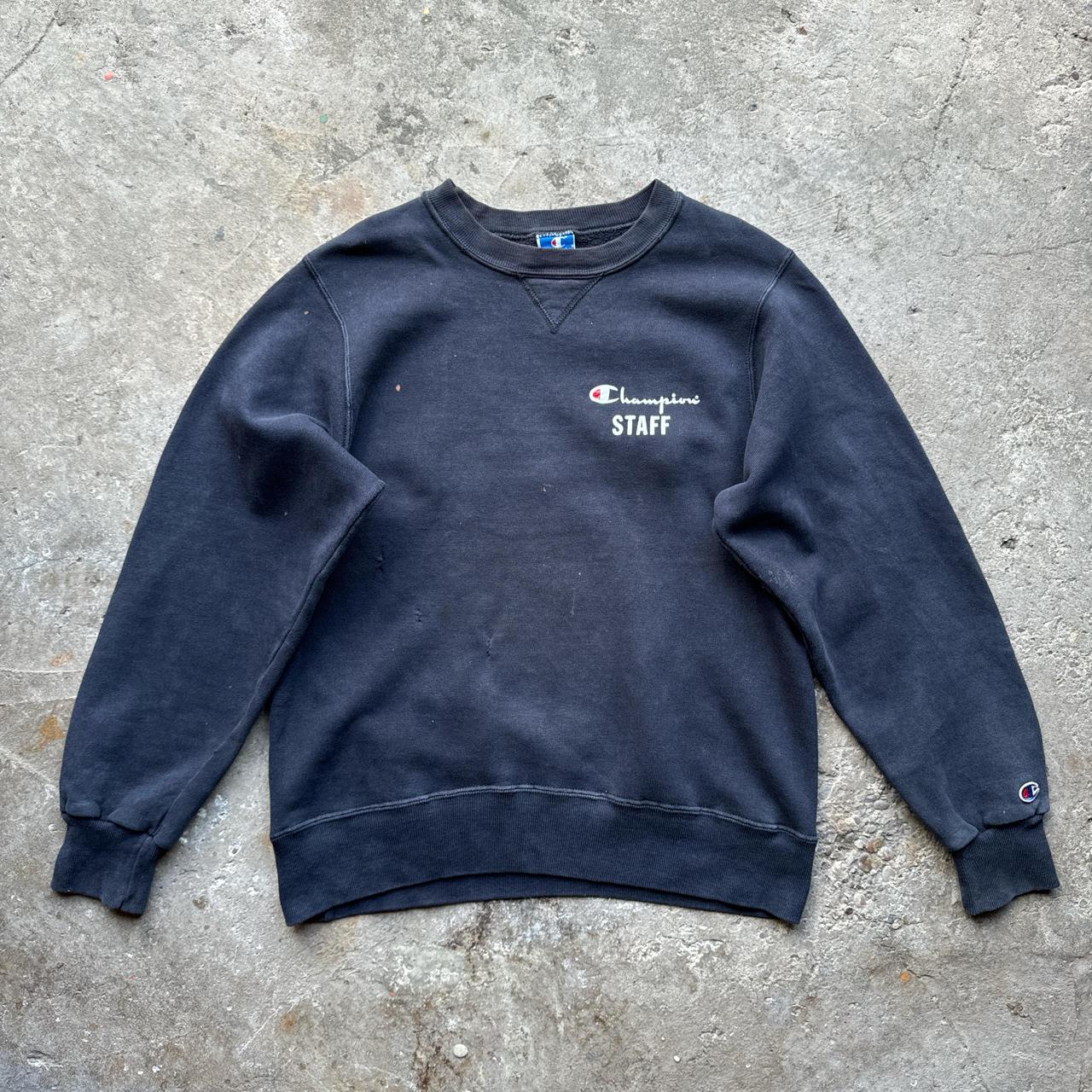 Navy Champion Staff sweatshirt