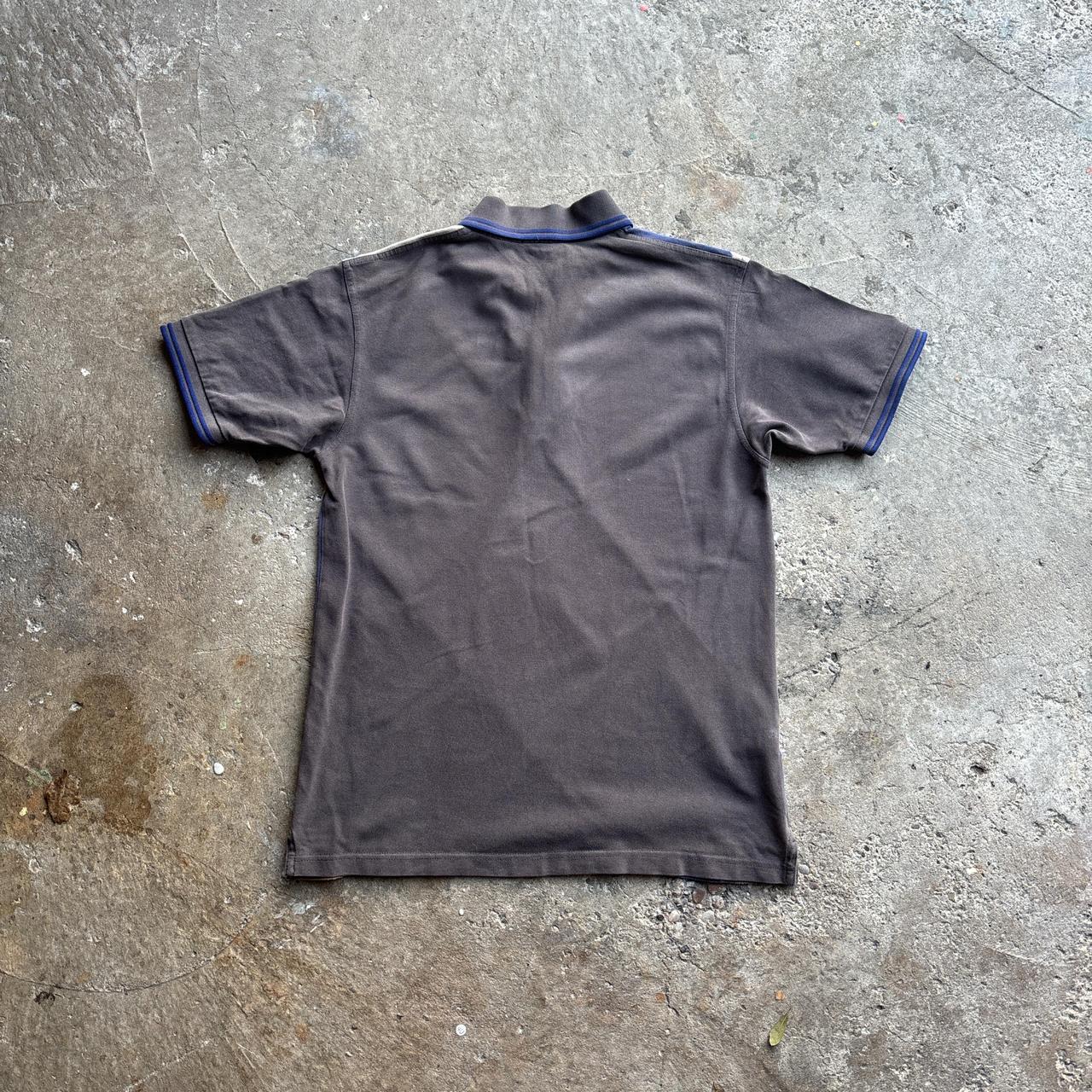 Incredible Fred Perry Brown Check Print Polo Shirt