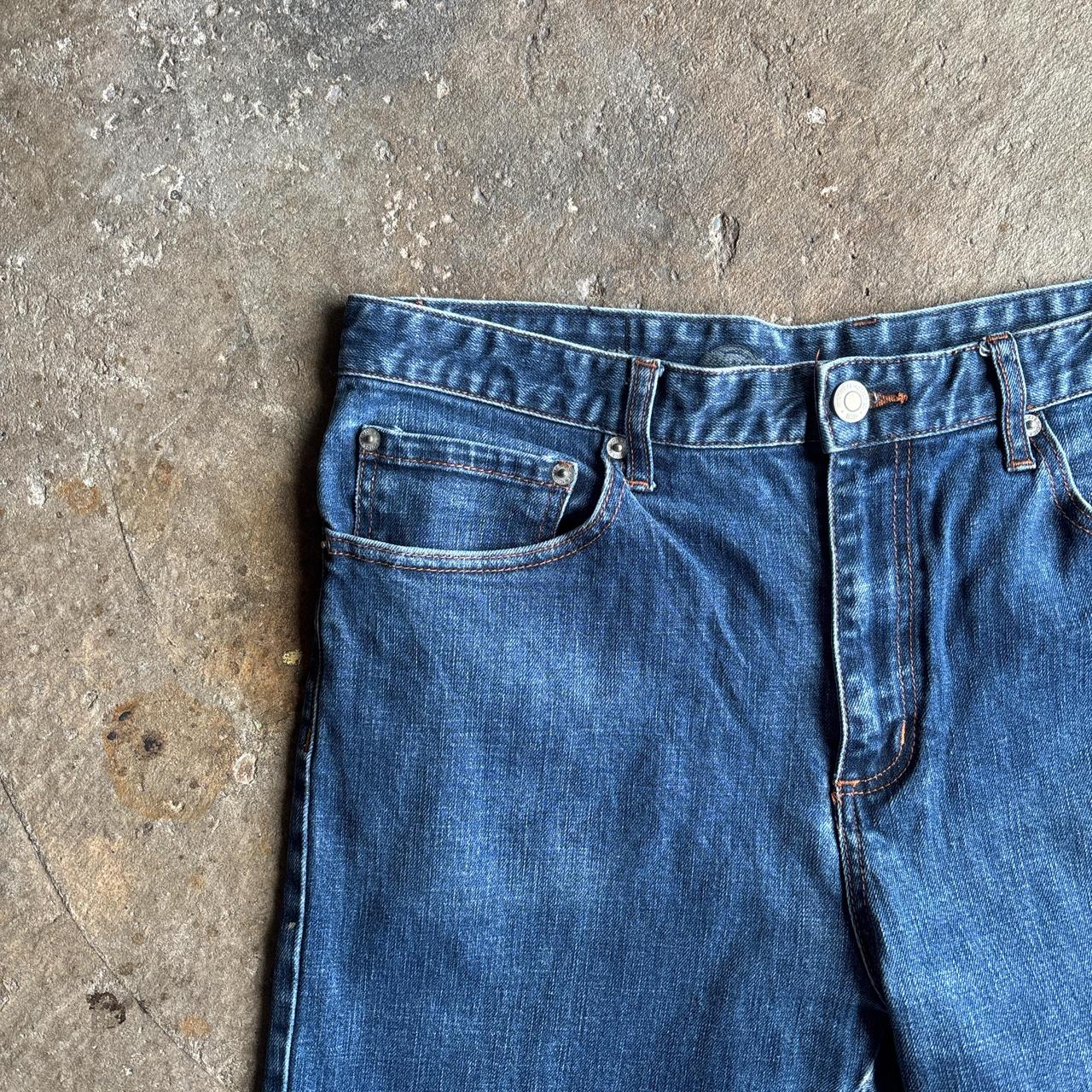 Blue Denim Dickies Cut Shorts