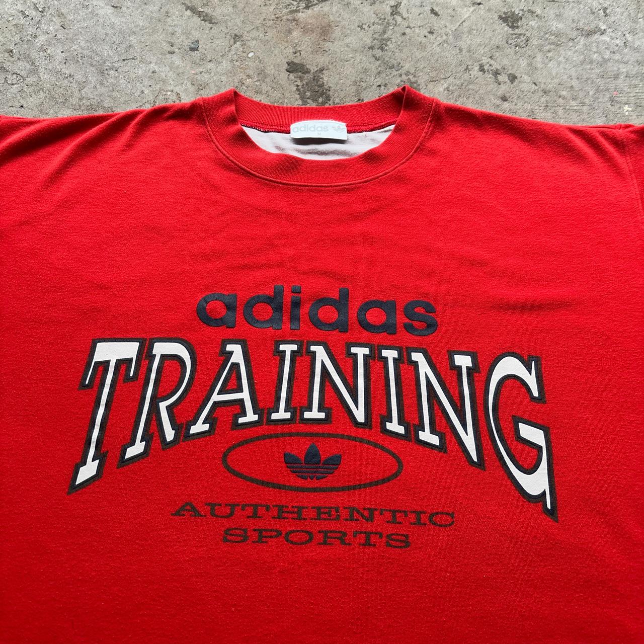 Vintage adidas graphic tee with Adidas training print