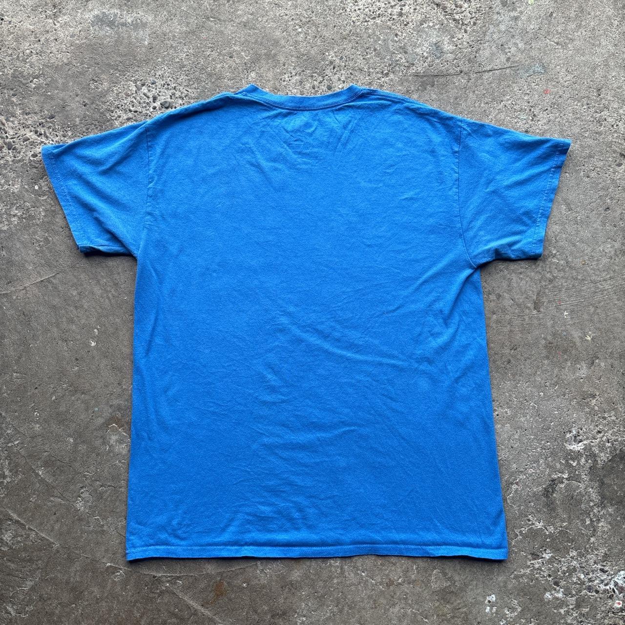 Blue NFL Detroit Lions graphic t-shirt