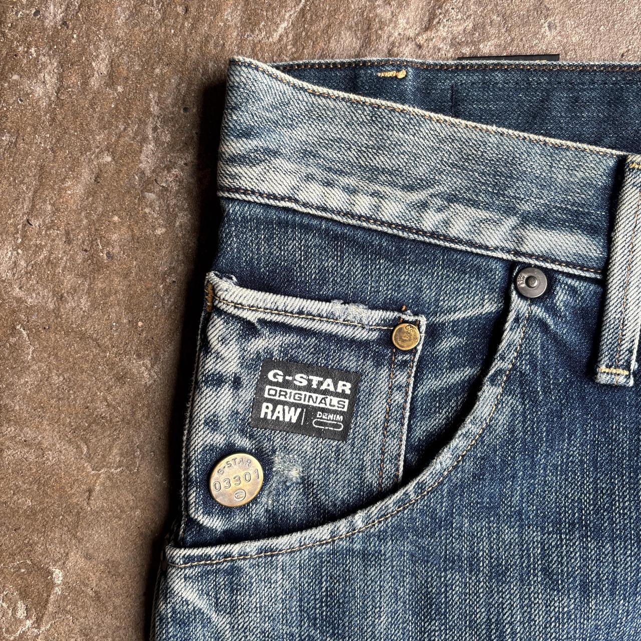 Blue Tapered G-STAR RAW Denim Jeans