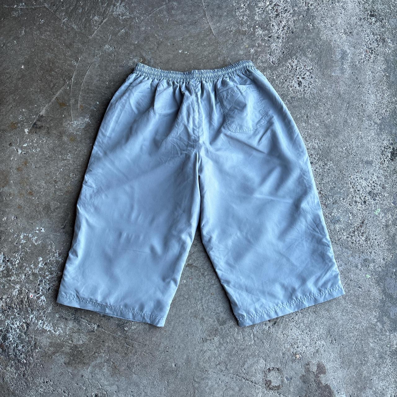 Grey 3/4 Length Umbro Sports Shorts