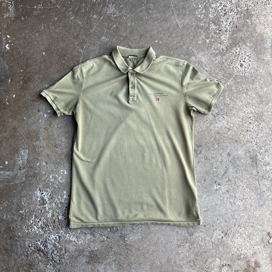 Green Napapijri Classic Polo Shirt