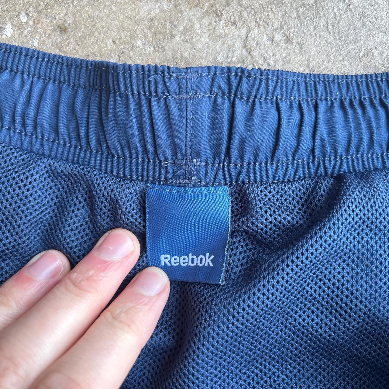 Navy Reebok Sports Shorts