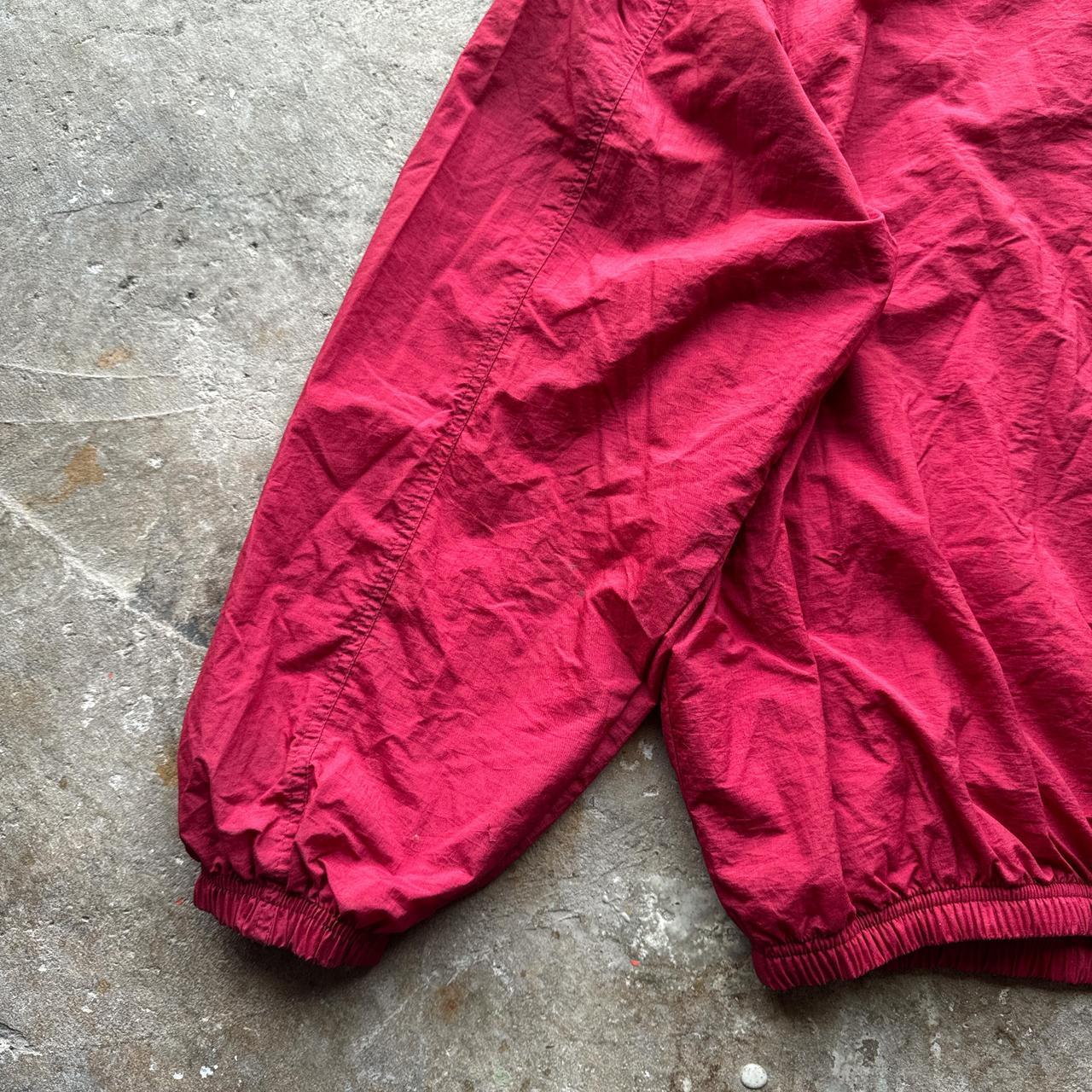 Red Russel Athletic jacket with embroidered logo