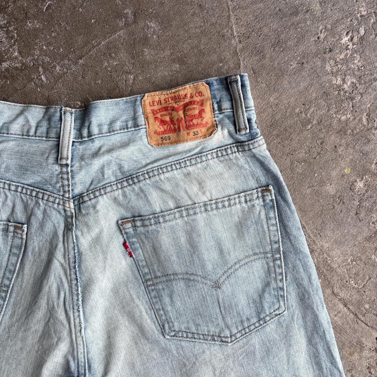 Light Wash Levi’s Strauss Jean Shorts - W33