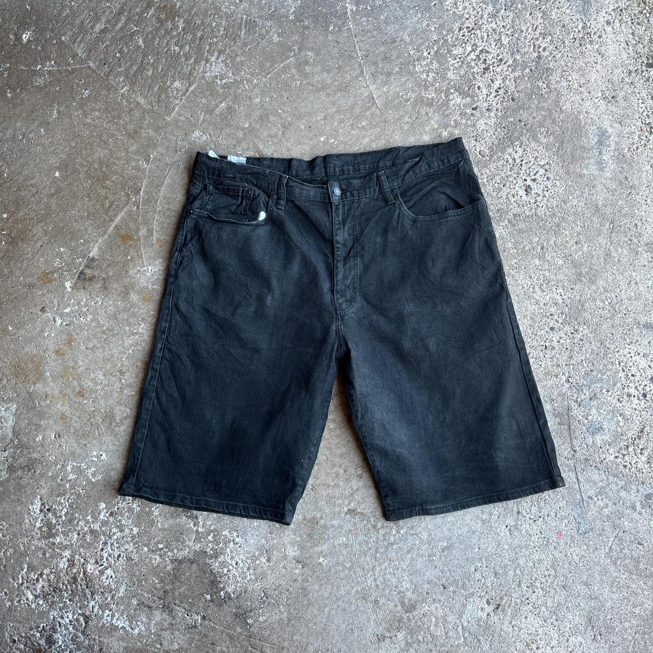 Levi’s 469 Black Jean Shorts (Jorts)
