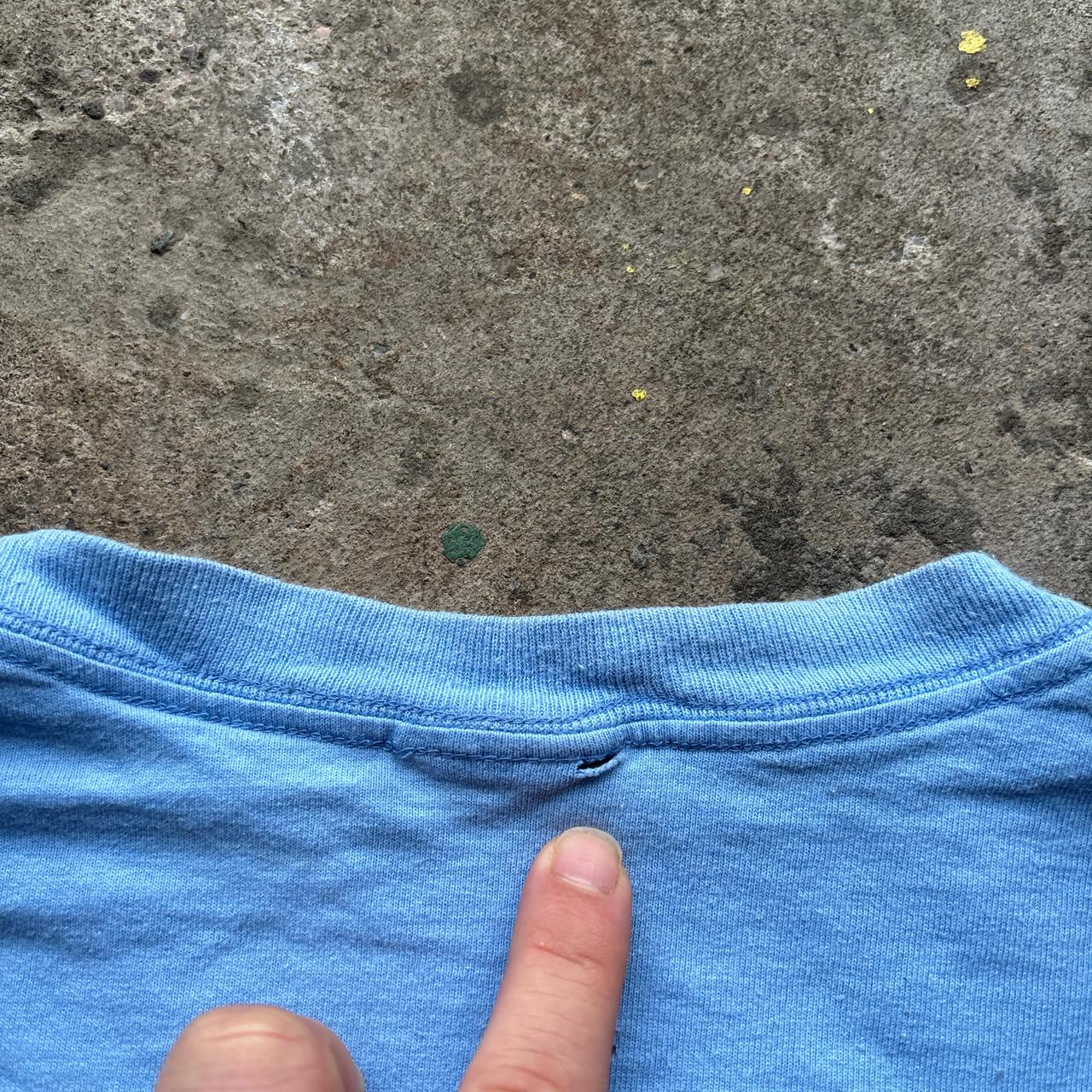 Vintage Blue Tommy Hilfiger graphic t-shirt