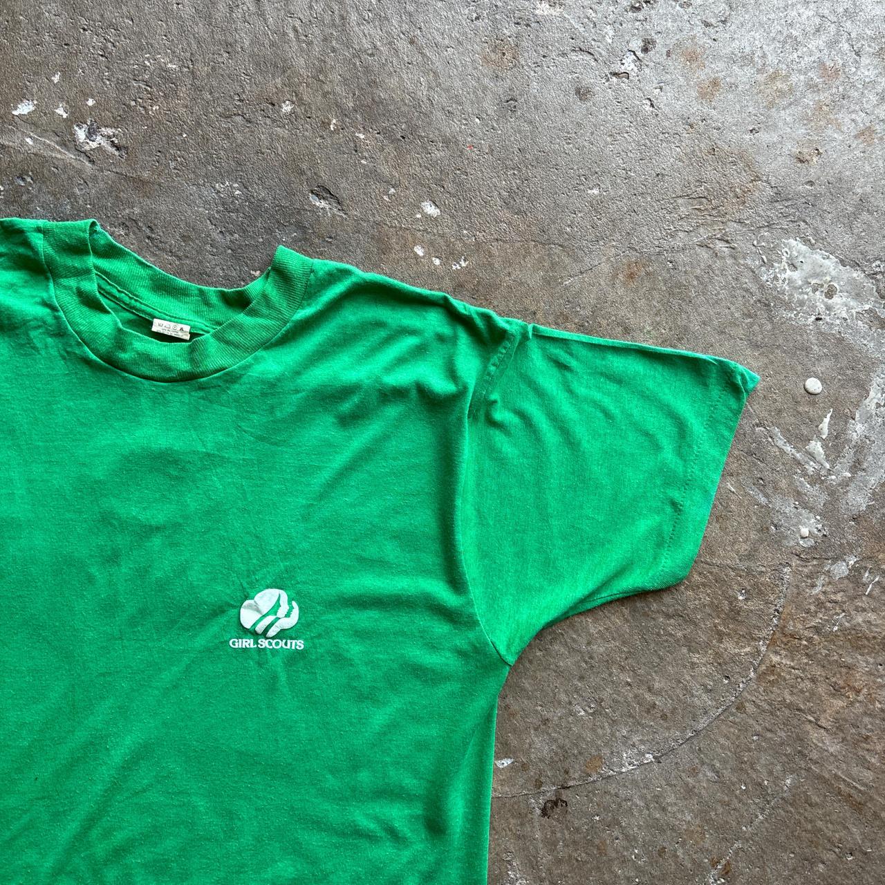 Vintage Green Single Stitch Girl Scouts T-Shirt