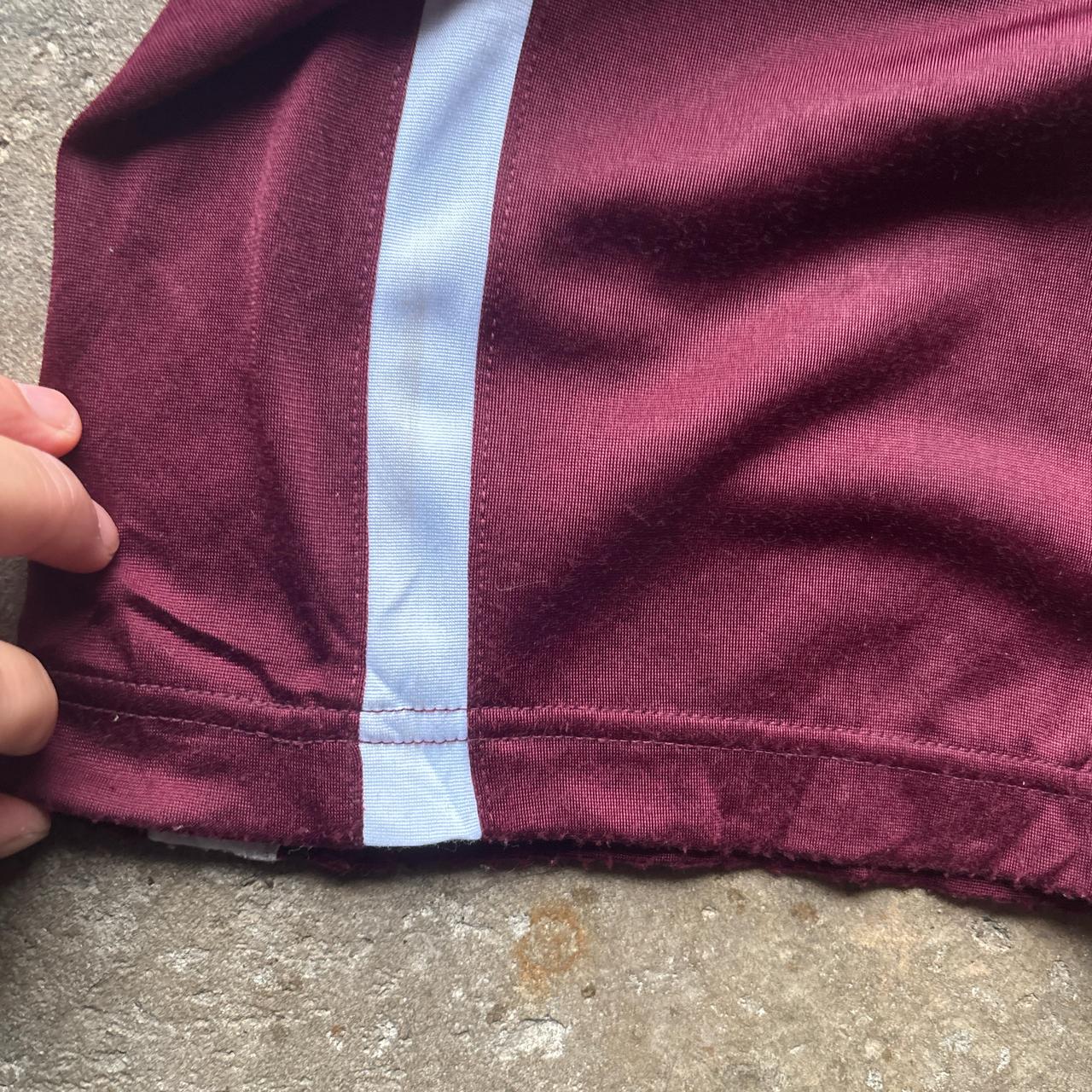 Burgundy Nike Sweatpants - M