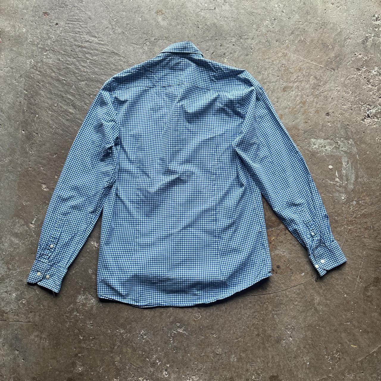 Blue gingham Barbour Shirt - M